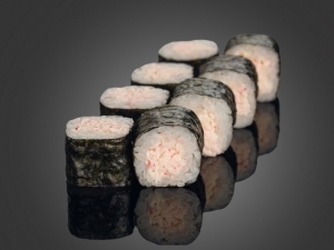 Маки со снежным крабом